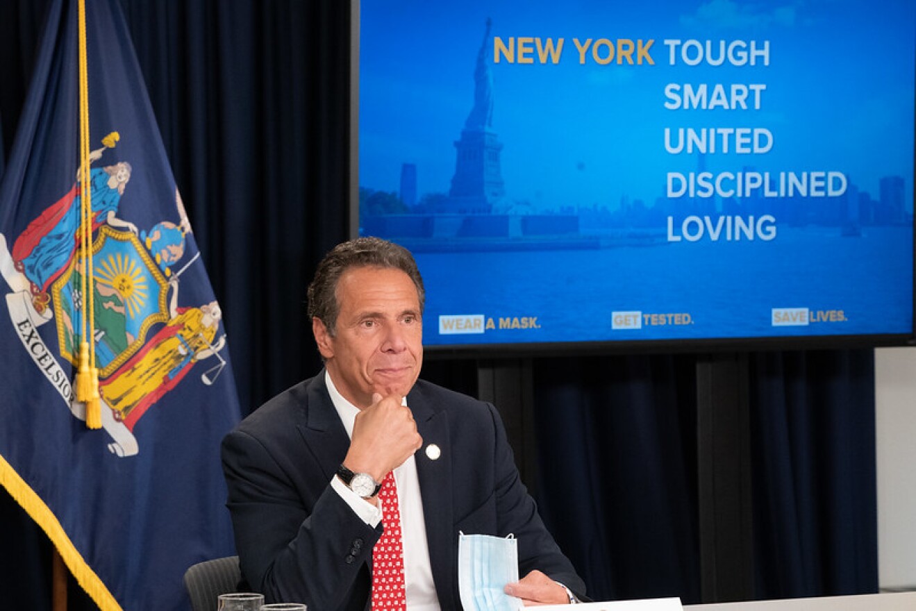 Governor Cuomo says he hopes the state is several steps away from another pandemic related shutdown 